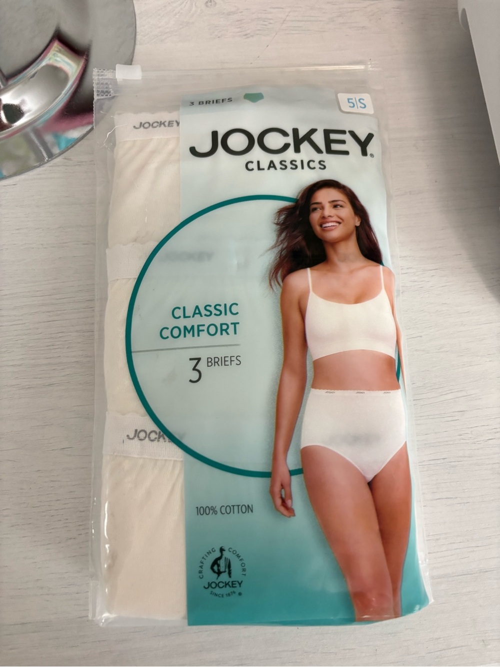 Jockey Classic Comfort Women's Briefs — White
